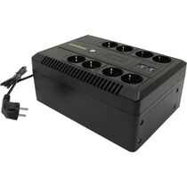 ИБП ExeGate NEO NNB-650 650ВА/ 390Вт, 8хSchuko, AVR, 4хUSB, (Аккумулятор 12В/ 7Ah)