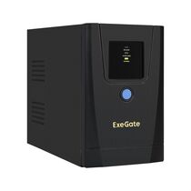 ИБП ExeGate SpecialPro UNB-1000 1000ВА/ 550Вт, 1xSchuko, 2xC13, AVR, USB, (Аккумулятор 12В/ 9Ah)