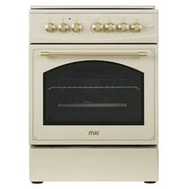 Плита комбинированная MIU Granma 61S бежевый (ГК конфорок, э/ поджиг конфорок, конфорок - 4, духовка электро, конвекция,сталь)