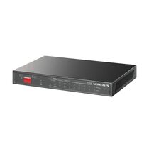 Неуправляемый POE-коммутатор 10 портов MERCUSYS MS110GMP ( 10x1Гбит/ с, 8xPOE, PoE‑бюджет 111 Вт) корпус - металл