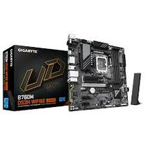 Материнская плата Gigabyte LGA1700: B760M DS3H WF6E GEN5 [Intel B760, 4*DDR5, 4*Sata3,1*PCI Ex16, 1*M.2, 2*USB2, 3*USB3, DP, HDMI, PS/ 2, Micro-ATX]