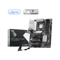 Материнская плата Msi LGA1851: PRO B860-P WIFI [B860, 4хDDR5, 2хPCIe1,1хPCIe16, 1хPCIe4, 4хSATA3, 3хМ2, 5xUSB3, 4xUSB2, DP, HDMI, ATX]