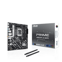 Материнская плата Asus LGA1851: PRIME H810M-A WIFI [H810, 2*DDR5, 1*PCI Ex16, 4*SATA3, 2*M.2, 4*USB 2, 2*USB3, HDMI, DP, PS/ 2, Micro-ATX]