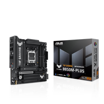 Материнская плата Asus AM5: TUF GAMING B850M-PLUS [B850, 4*DDR5, 1*PCI Ex16, 4*SATA3, 2*M.2, 4*USB 2, 8*USB3, HDMI, DP, Micro-ATX]