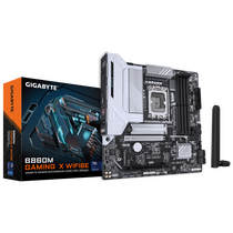 Материнская плата Gigabyte LGA1851: B860M GAMING X WIFI6E  [B860, 4хDDR5, 2хPCIe16, 4хSATA3, 1хМ2, 4xUSB 3, 5xUSB 2, HDMI, DP, Micro-ATX]