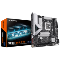Материнская плата Gigabyte LGA1851: B860M EAGLE V2  [B860, 2хDDR5, 1хPCIe16, 4хSATA3, 1хМ2, 3xUSB 3, 3xUSB 2, HDMI, DP, PS/ 2, Micro-ATX]