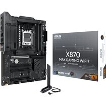 Материнская плата Asus AM5:X870 MAX GAMING WIFI7 [X870, 4*DDR5, 4*PCI Ex16, 4*SATA3, 3*M.2, 6*USB 2, 4*USB3, HDMI, ATX]
