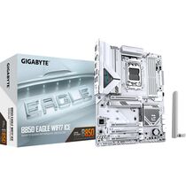 Материнская плата Gigabyte AM5: B850 EAGLE WF7 ICE [B850, 4*DDR5, 4*Sata3, 3*PCI Ex16, 3*M.2, 8*USB 2, 3*USB3, DP, HDMI, PS/ 2, ATX]