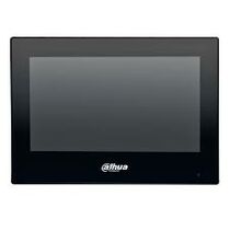 Видеодомофон IP Dahua, 7 дюймов, 1024*600, черный, карта до256 Gb, WiFi (DHI-VTH5321GB-W)