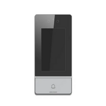 Вызывная панель IP Hikvision, 4.3 дюйма, 800*480, черный, WiFi (DS-KV9503-WBE1) с функцией распознавания лиц