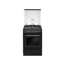 Плита газовая Hansa FCGA62109 черный (конфорок 4 шт, духовка 58 л, 60 см x 85 см x 60 см)