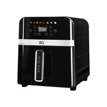Аэрогриль BQ AF9011S черный (2000 Вт; антипригарное; управление: сенсорное)