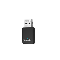 Адаптер Wi-Fi: Tenda U11 (USB 2.0, 2,4 ГГц+5 ГГц до 1200 Мбит/ с) 1х USB 2.0