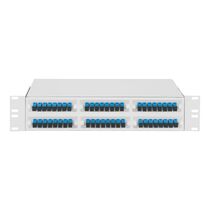 Кросс оптический в стойку 48 портов SC SingleMode в сборе (КОР-48-У-SC/ UPC-SM)