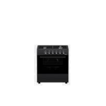 Плита комбинированная IDEAL L 305 черный ГК Econom (ГК конфорок, конфорок - 3+1, духовка электро, без крышки)