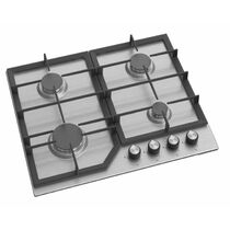 Газовая варочная панель Kraft KF-HV6021Х нержавеющая сталь (конфорок - 4 шт, панель - нержавеющая сталь, Wok - есть)