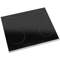 Электрическая варочная панель Kraft KF-EH341CB черный (конфорок - 4 шт, панель - стеклокерамика)