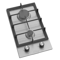 Газовая варочная панель Kraft KF-HV3151Х нержавеющая сталь (конфорок - 2 шт, панель - эмалированная сталь)