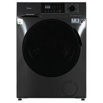 Стиральная машина с паром Midea MFC3814BSW47/ S серый, 8 кг, инвертор, дисплей -да, глубина - 47.5 см, 1400 об/ мин