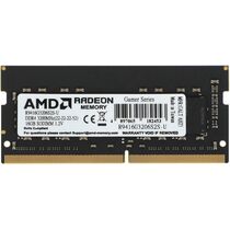 Модуль памяти DDR4 16Gb 3200MHz AMD R9416G3206S2S-U R9 RTL PC4-25600 CL22 SO-DIMM 260-pin 1.2В Ret