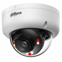 Видеокамера IP 2 Mp уличная Dahua купольная, f: 2.8 мм, 1920*1080, ИК: 30 м, LED:30 м, антивандальная, микрофон (DH-IPC-HDBW1239E1P-A-IL-0280B-S6)