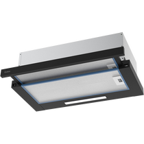 Встраиваемая телескопическая вытяжка EVELUX Tel 60 B черный (производительность - 670 м³/ ч)