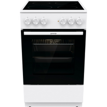 Плита электрическая Gorenje GEC5A41WG белый ( объем - 62 л., конфорок - 4, управления - механическое)