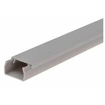 Короб ПВХ монтажный 16х16, Серый, Rexant (28-1616-9)  кратность заказа 2 метра