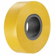 Изолента ПВХ 0,13х15мм, 10м, желтая Kranz (KR-09-2002) кратность заказа 10 рулонов