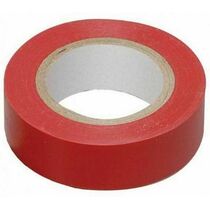 Изолента ПВХ 0,13х15мм, 10м, красная Kranz (KR-09-2004) кратность заказа 10 рулонов