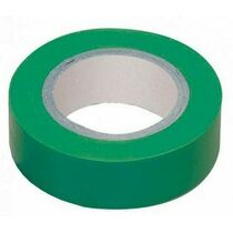 Изолента ПВХ профессиональная, 0,18х19мм, 20м, зеленая Kranz (KR-09-2803) кратность заказа 10 рулонов