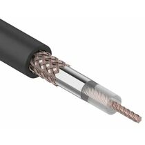 Кабель коаксиальный RG-58 A/ U, 50 Ом, Cu/ Al/ Cu, 64%, бух.100м, Внешний, черный Rexant (01-2003)