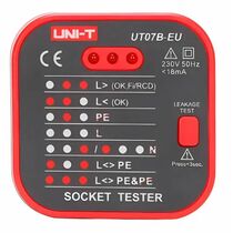 Тестер розеток UNI-T UT07B-EU (13-1121)