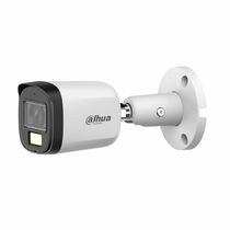 Видеокамера аналоговая 5 Mp уличная Dahua цилиндрическая, f: 2.8 мм, 2880*1620, ИК: 30 м, LED:20 м (DH-HAC-B2A51P-U-IL-0280B-S3)
