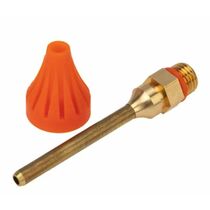 Насадка для клеевых пистолетов, удлиненная, 70мм, силиконовая защита, Rexant (12-1680)