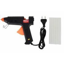 Пистолет клеевой, 60Вт, Ø11мм, настройка температуры 120..240℃, кейс, Rexant (12-0111)