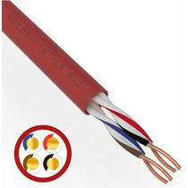 Кабель для пожарной сигнализации КПСВВнг(А)-LS 2x2x0,75мм², Rexant (01-4866) кратность заказа 200 м