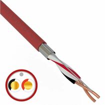 Кабель для пожарной сигнализации КПСВЭВнг(А)-LS 1x2x0,50мм², Rexant (01-4860-1) кратность заказа 200 м