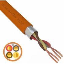 Кабель огнестойкий КПСЭнг(А)-FRHF 2x2x0,75мм², Rexant (01-4924-1) кратность заказа 200 м