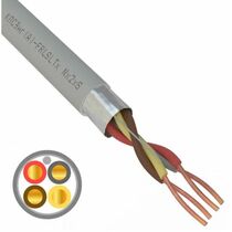 Кабель огнестойкий КПСЭнг(А)-FRLSLTx 2x2x0,50мм², Rexant (01-4937-1) кратность заказа 200 м