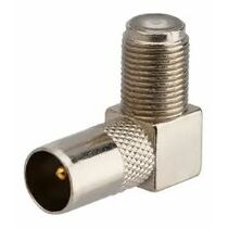 Переходник угловой гнездо F – штекер TV ProConnect (05-4311-4) кратность заказа 50 шт