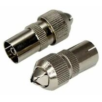 TV-разъем гнездо без пайки Орех Rexant (05-2032) кратность заказа 100 шт