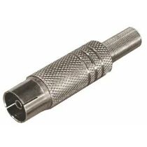 TV-разъем гнездо никелированный c пружиной ProConnect (05-2014-4) кратность заказа 100 шт