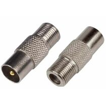 Переходник гнездо F – штекер TV ZnNi ProConnect (05-4303-4) кратность заказа 100 шт