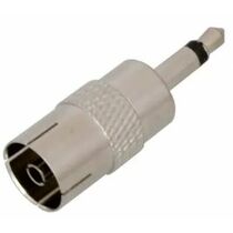 Переходник гнездо TV – штекер 3,5 мм mono Rexant (05-2304) кратность заказа 50 шт