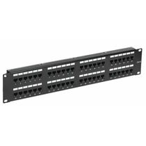 Панель коммутационная с органайзером 19", 2U, 48 портов, RJ-45, CAT 6, UTP Rexant (02-0232)