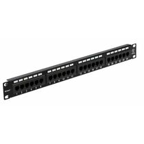 Панель коммутационная 19", 1U, 24 порта, UTP, RJ-45, CAT 5e Rexant (04-0021)