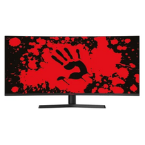 Монитор Bloody 34" MN340W черный (VA, 3440x1440, 180Гц, 1ms, 300cd, HDMIх1, DPх1, USBх4)