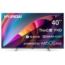 Телевизор 40" Hyundai H-LED40BS5100 Smart TV, Full HD, 60 Гц, HDMI х3, USB х2, чёрный