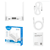 Роутер Cudy LT300 3.0 ( 2.4 ГГц 300 Мбит/ с, 2х100Мбит/ с,1хNano SIM, Порт USB-C ) LT300 3.0